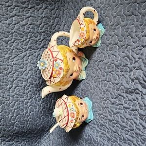 Vintage Lefton Miss Dainty Tea Set